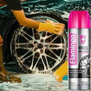 Flamingo Wheel & Rim Cleaner F014 500ml โ Powerful Brake Dust & Road Grime Remover for Car Alloy Wheels, Rims & Automotive Cleaning