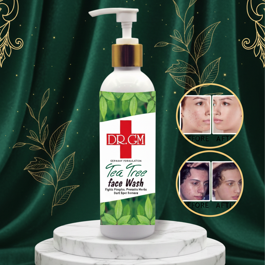 DR.GM Face Wash Tea Tree For Refreshing And Deep Cleansing Skincare - Image 4