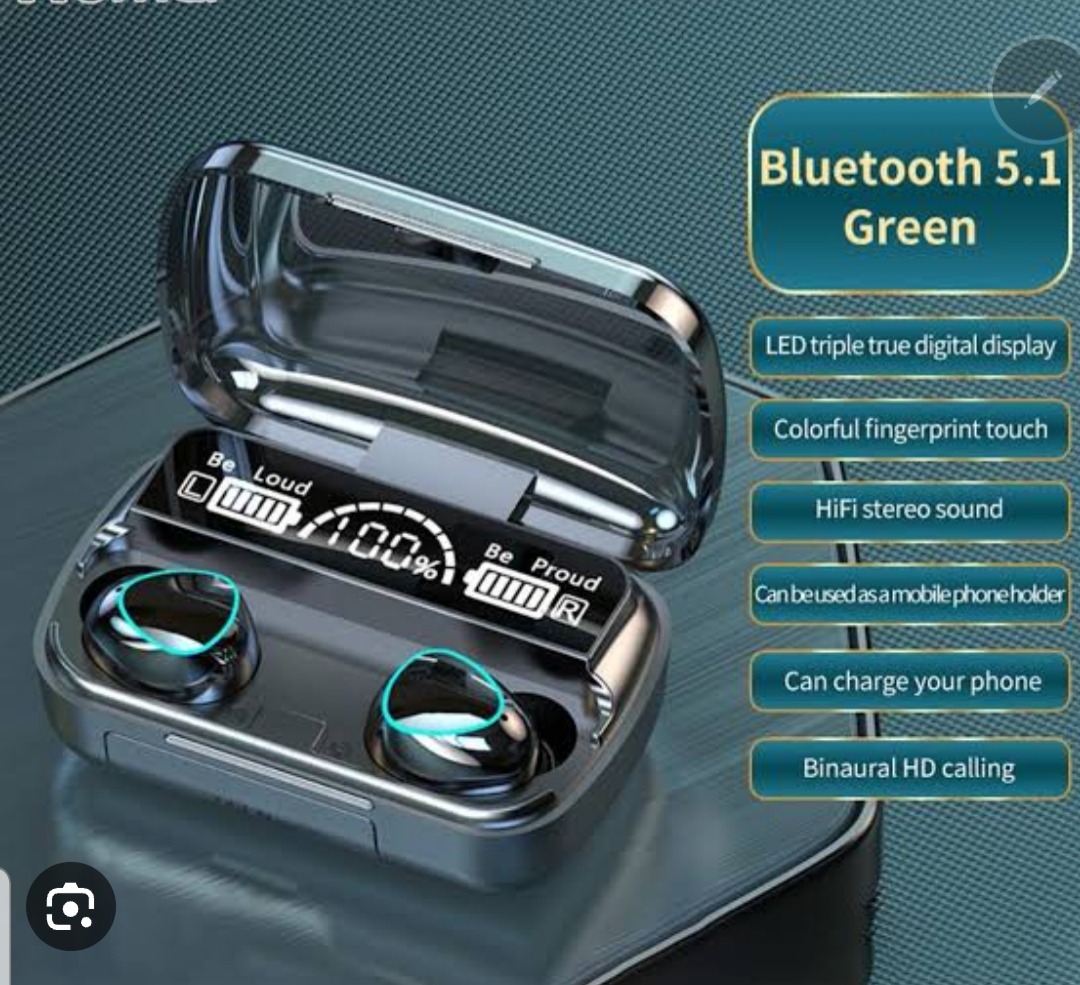 DaMix Original M10 Bluetooth Earbuds โ Wireless Earphones with LED Display & Power Bank Case - Image 3
