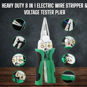 8-in-1 Wire Stripper & Voltage Tester โ Multi-Purpose Electrical Tool for Professionals