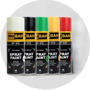 MUBAH Color Spray 300g – Quick-Dry, Fade-Resistant, Smooth Finish Color Spray for Vibrant Results